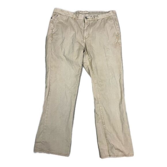 Tommy‎ Bahama Men's Garment Dyed Khaki Classic Fit Straight Leg Pants- 38/34 - Picture 1 of 7